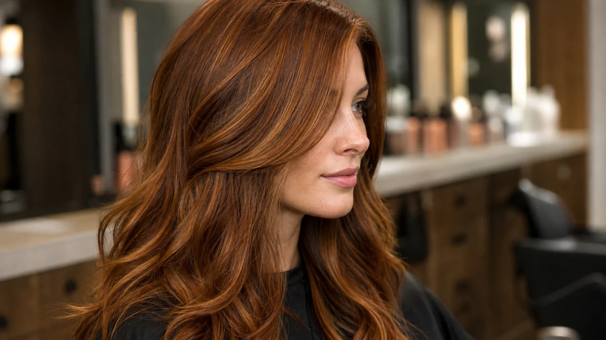 best hair colors for warm undertones warm auburn salon example