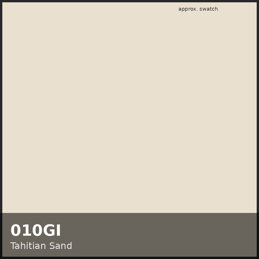 Approximate educational swatch for Shades EQ 010GI Tahitian Sand