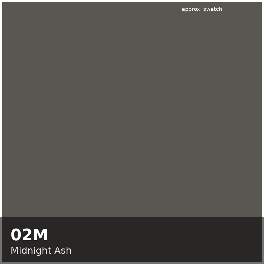 Approximate educational color swatch for Redken Shades EQ 02M (original Beauty Spire illustration, not manufacturer colorimetry)