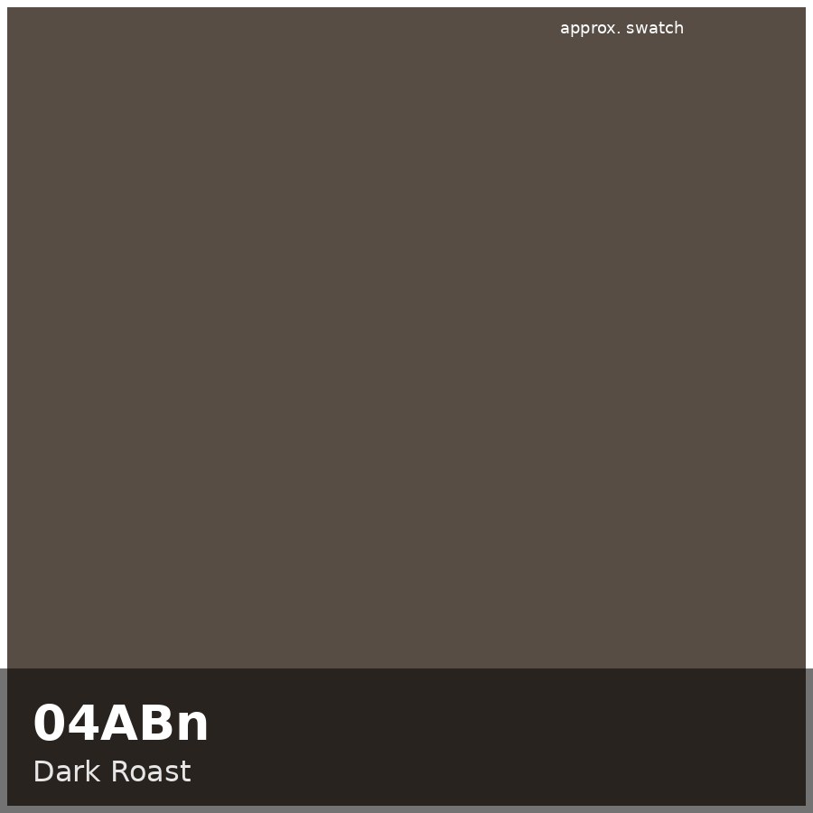 Approximate educational color swatch for Redken Shades EQ 04ABn (original Beauty Spire illustration, not manufacturer colorimetry)
