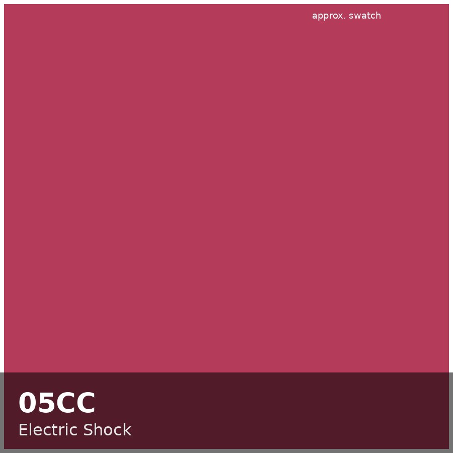 Approximate educational swatch for Shades EQ 05CC Electric Shock