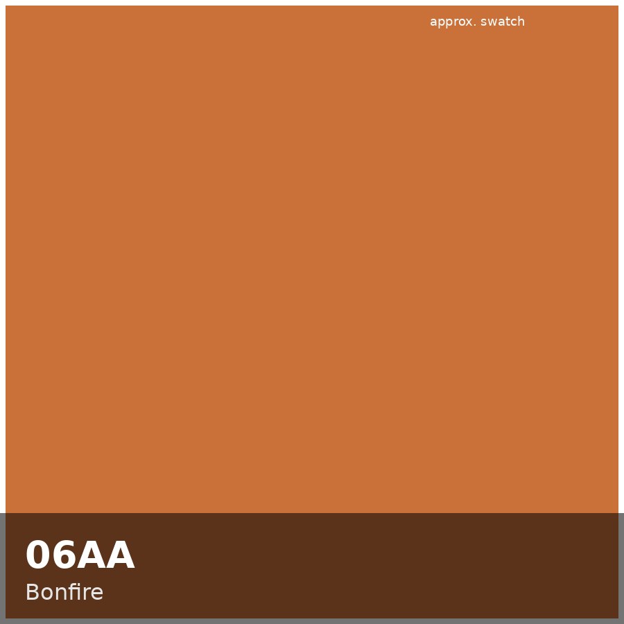 Approximate educational swatch for Shades EQ 06AA Bonfire