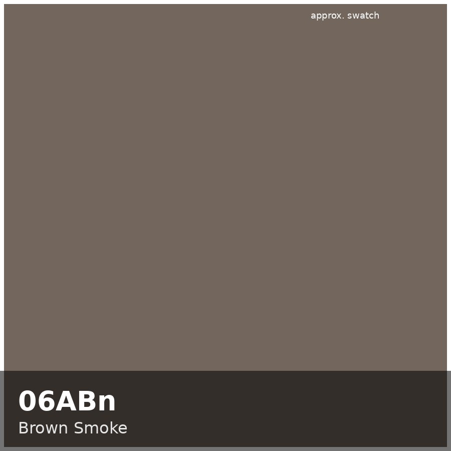 Approximate educational swatch for Shades EQ 06ABn Brown Smoke