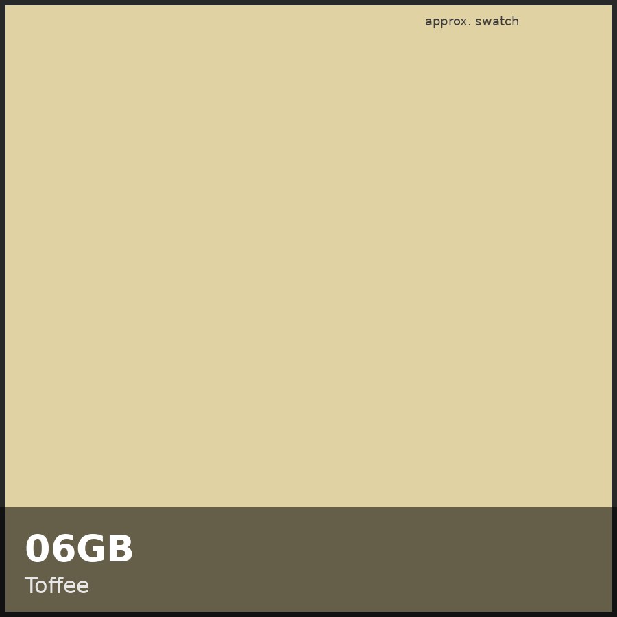 Approximate educational color swatch for Redken Shades EQ 06GB (original Beauty Spire illustration, not manufacturer colorimetry)