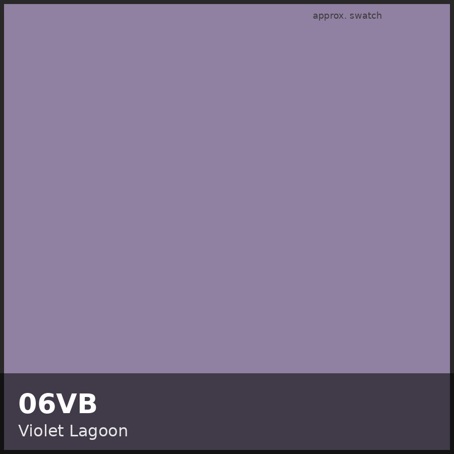 Approximate educational swatch for Shades EQ 06VB Violet Lagoon