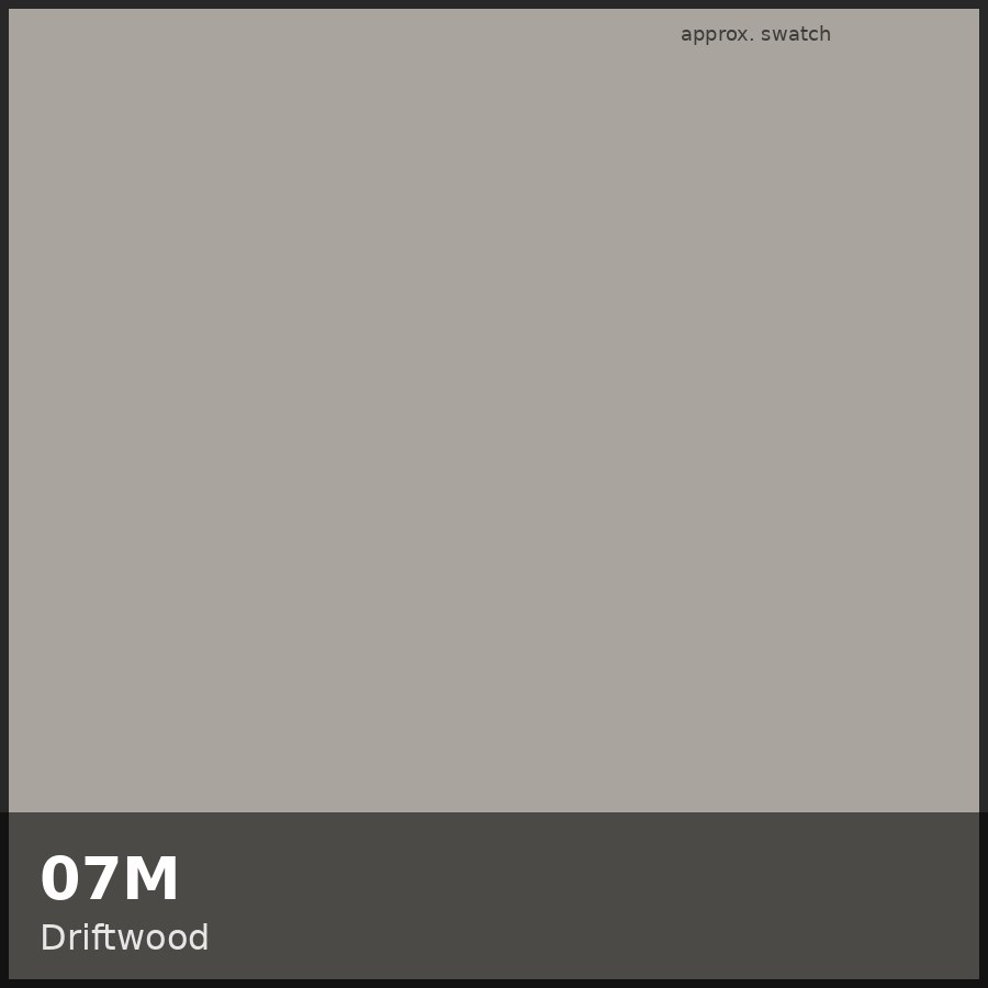 Approximate educational color swatch for Redken Shades EQ 07M (original Beauty Spire illustration, not manufacturer colorimetry)