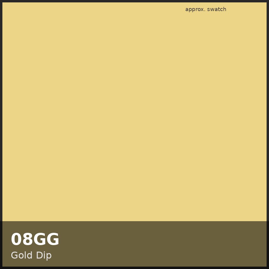 Approximate educational swatch for Shades EQ 08GG Gold Dip