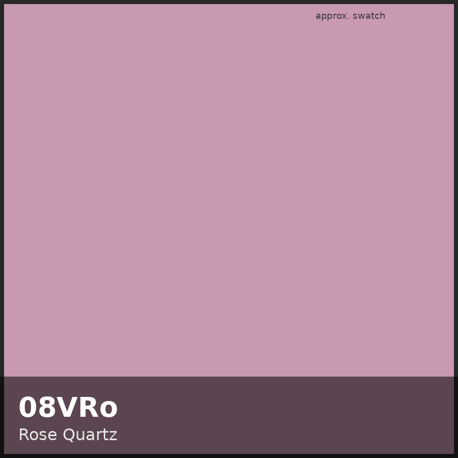 Approximate educational color swatch for Redken Shades EQ 08VRo (original Beauty Spire illustration, not manufacturer colorimetry)