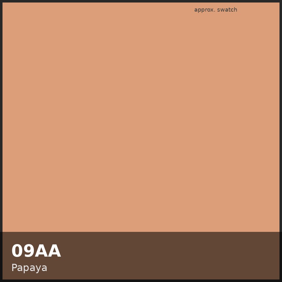 Approximate educational color swatch for Redken Shades EQ 09AA (original Beauty Spire illustration, not manufacturer colorimetry)