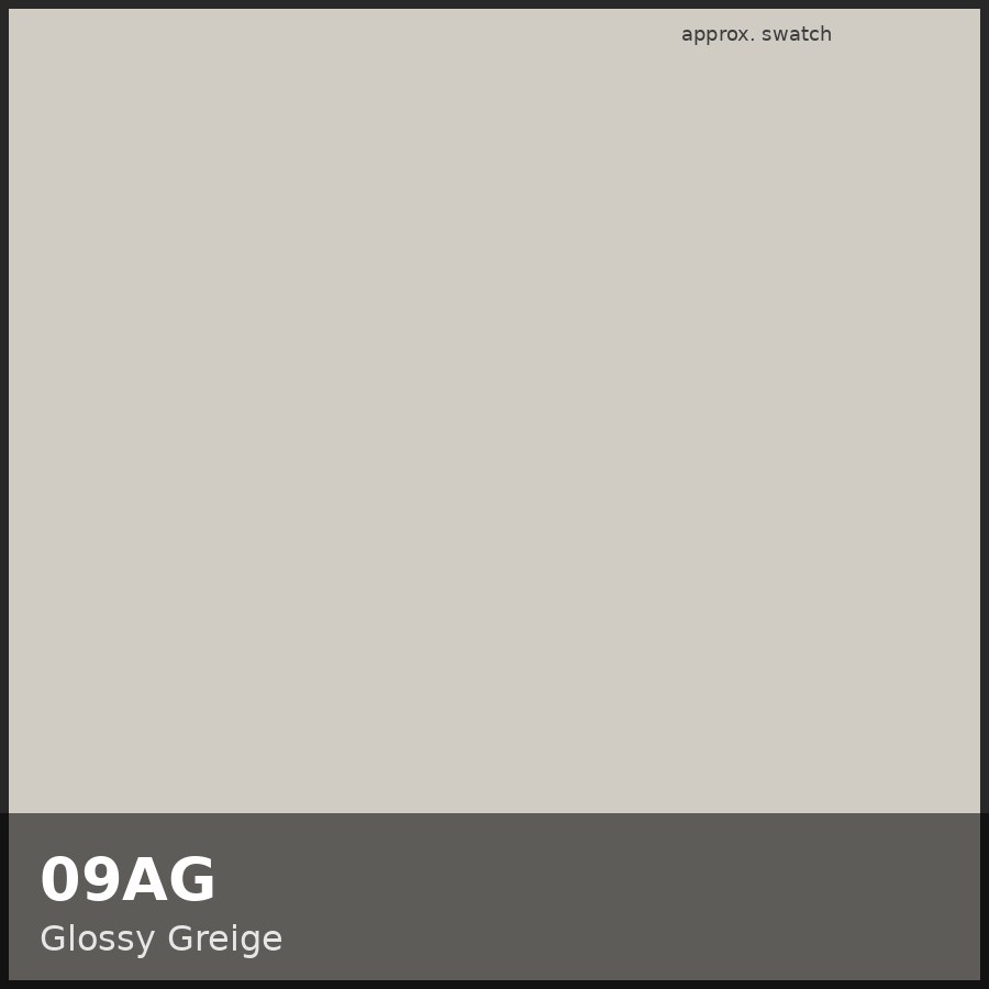Approximate educational color swatch for Redken Shades EQ 09AG (original Beauty Spire illustration, not manufacturer colorimetry)